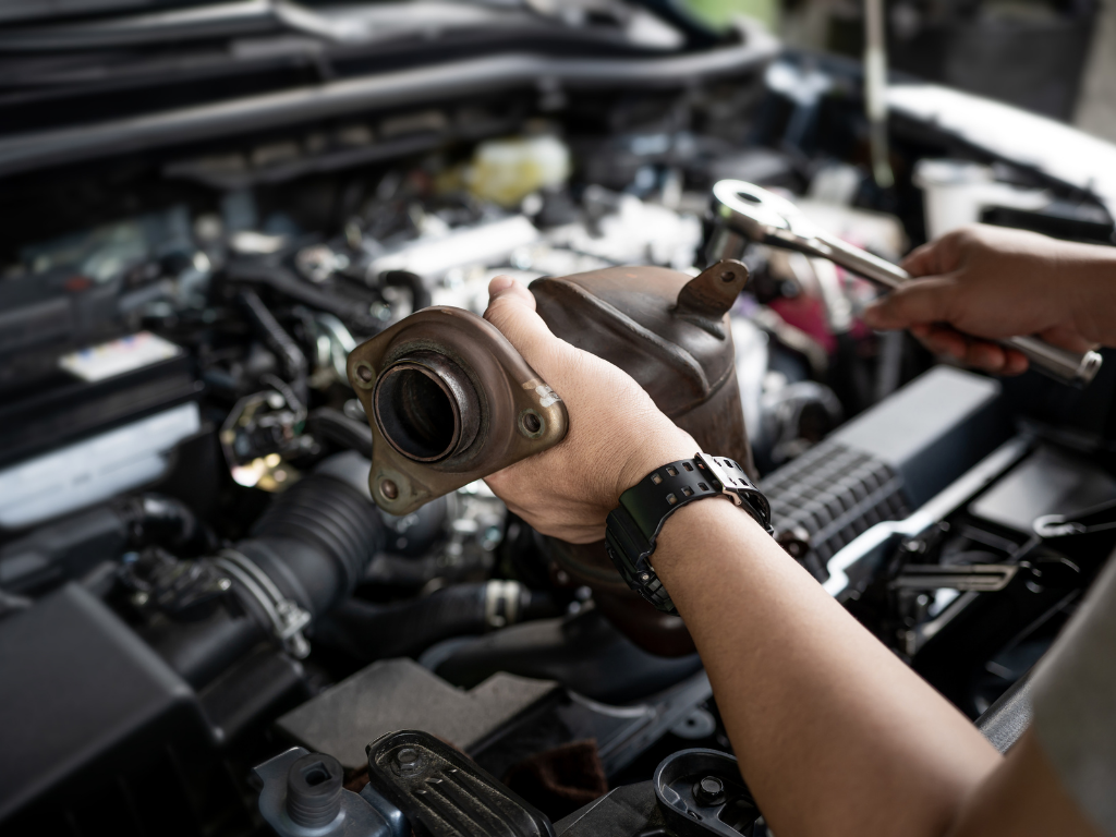 The rise in catalytic converter theft.